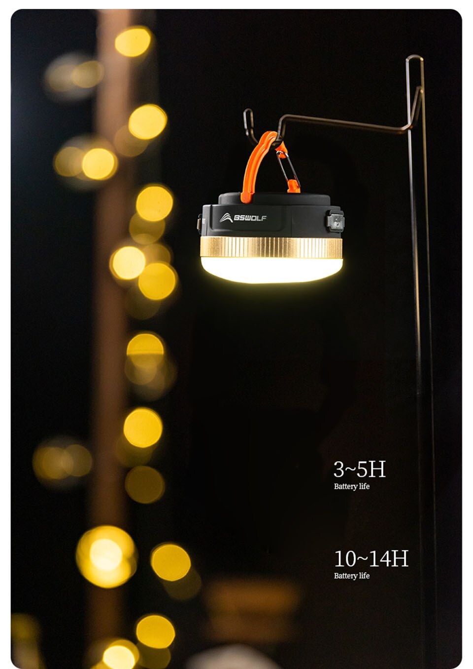 Cheap Goat Tents Outdoor Portable Camping Light USB Rechargeable Magnet LED Camping Lantern Night Hanging Battery Tents Lamp Bulb for Emergency   